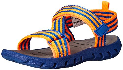 orange and turquoise shoes