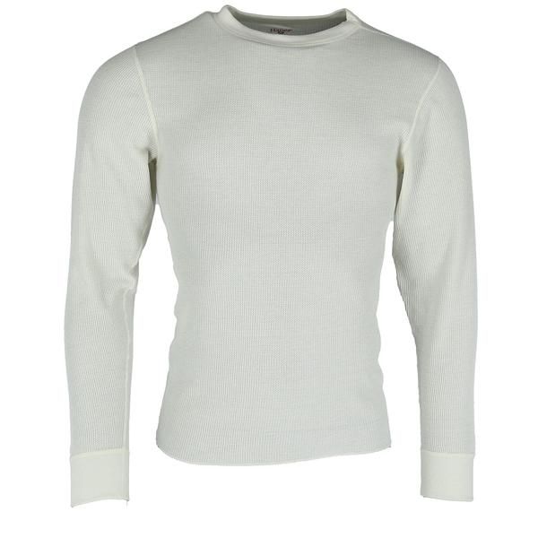 Hanes Womens Waffle Knit Thermal Crewneck