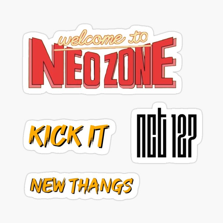 nct kick it sticker pack sticker by jimingotmochi in 2020 stickers