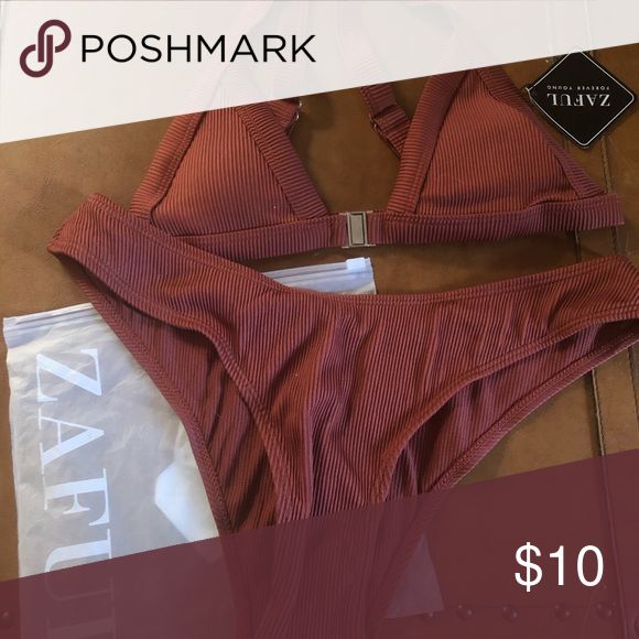 NWT zaful bikini Brand new cute zaful bikini. Was too big on me and can’t retu...