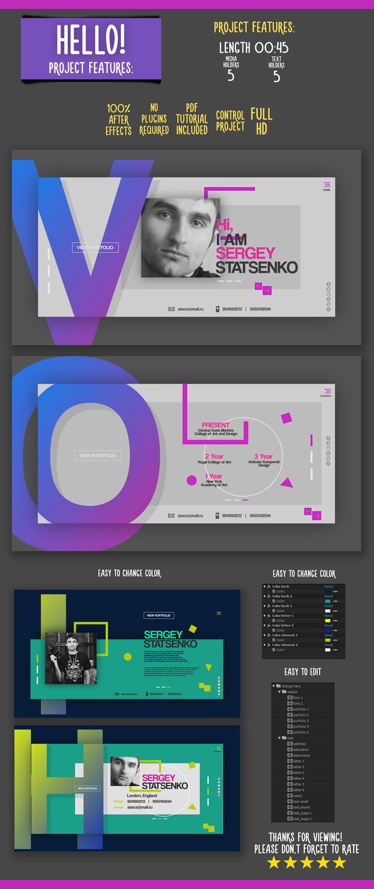 39 best best after effects templates images on pinterest 39 best best after effects templates images on pinterest, Presentation templates