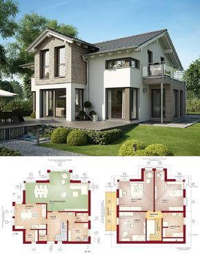 Einfamilienhaus Modern Mit Satteldach Architektur Und Erker Anbau Einfamilienhaus Modern Mit Satteldach Architektur Und Erker Anbau Grundriss Haus Evolution 154 V5 Bien Zenker Fertighaus Ideen Hausbaudirekt De