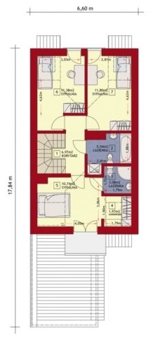 Proiect Casa 3 Dormitoare 2 Bai Cu Etaj 6 Pin on Planuri casă
