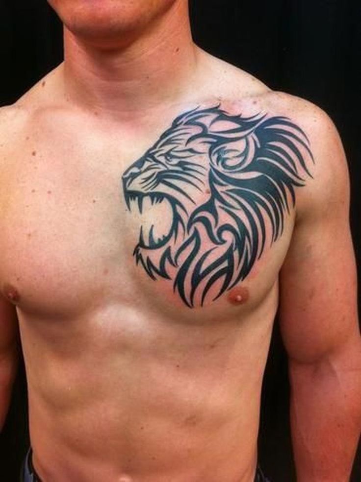Country Tattoo For Men 61 Best Chest Tattoos For Men You Must Try Country Tattoo Tribal Chest Tattoos Chest Tattoo Men Cool Chest Tattoos