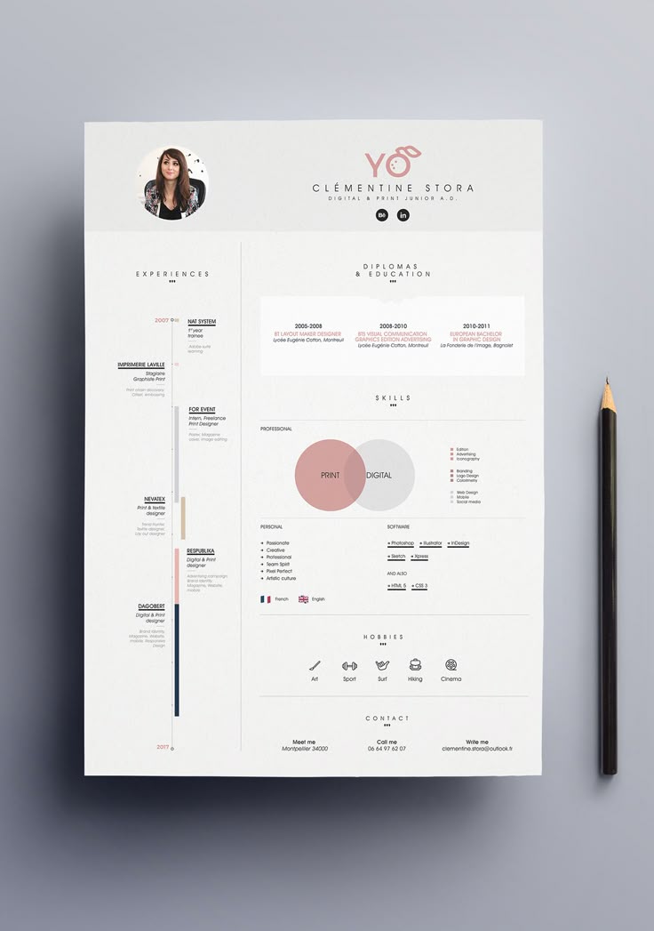 100 best Resume CV Creation Inspiration Gallery and Free