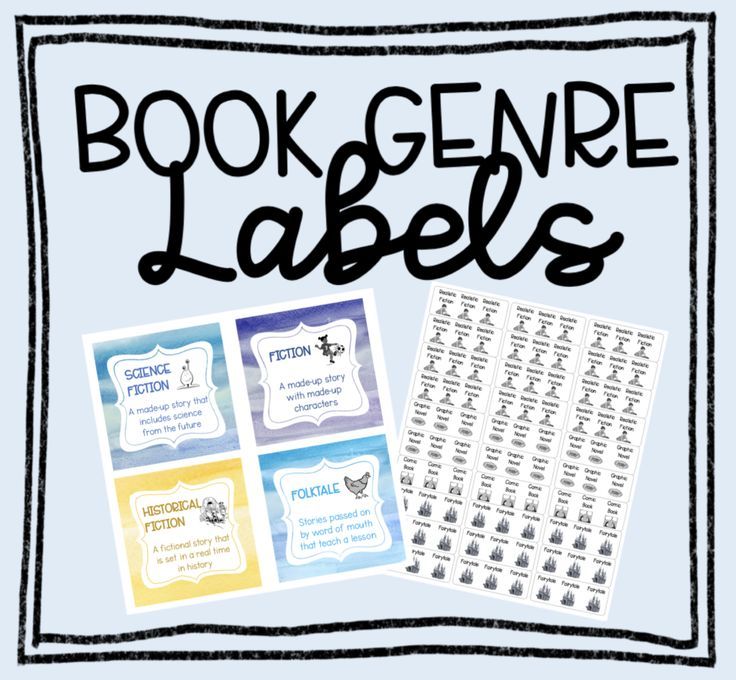 Sorting books by genre allows students to discover different genres and determine which genres ...