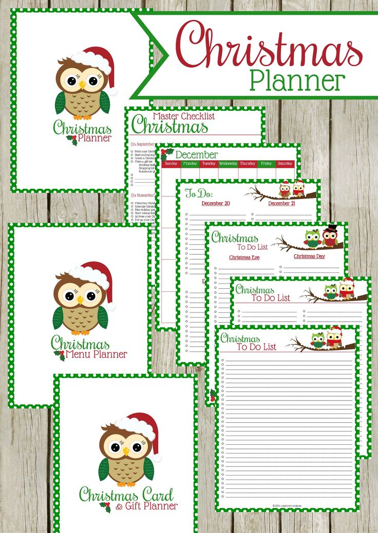 christmas binder cover
