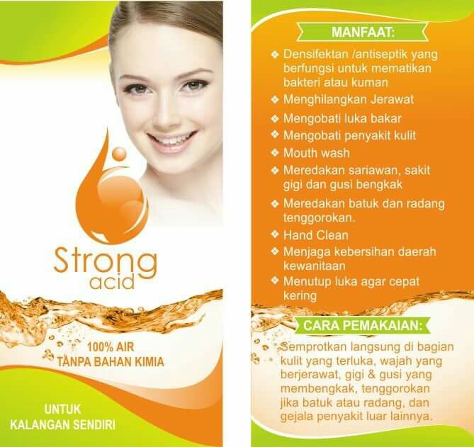 Pin oleh Rina Kuswidiati di Produk Kangen Water Jerawat