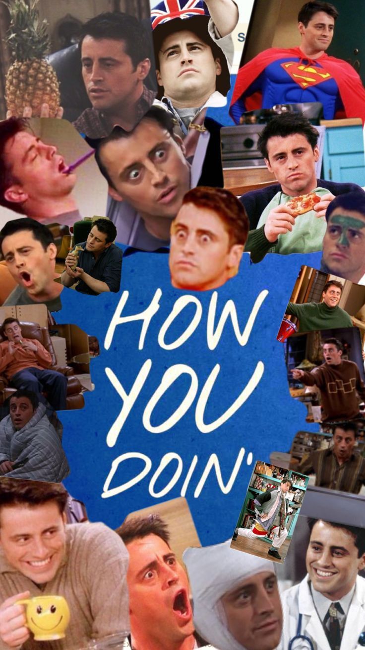Friends Friendstvshow Amigos Joeytribianni Wallpaper Joey