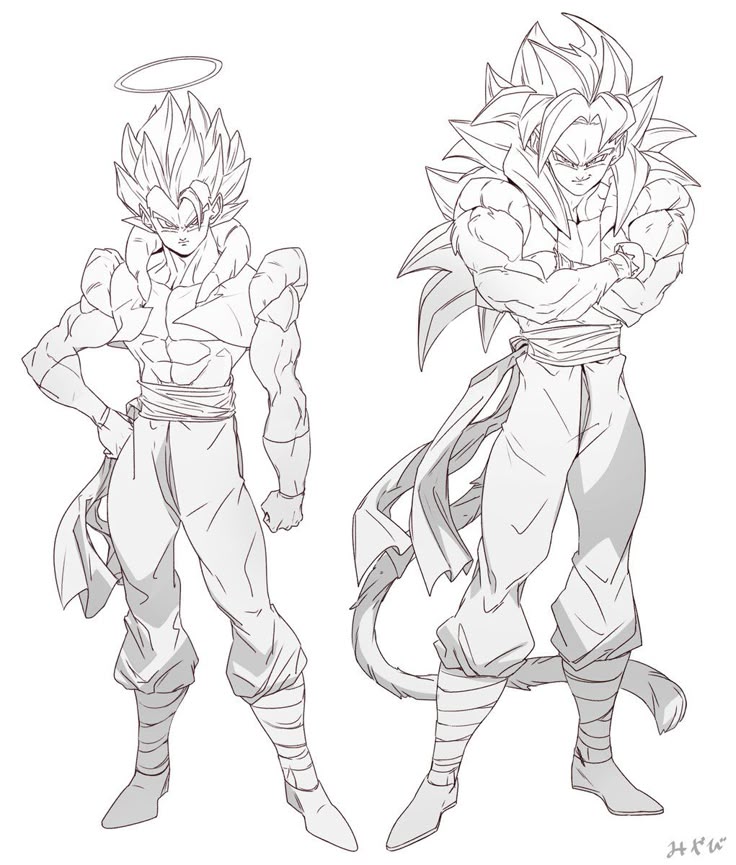 Drawing Dragon Wings 18 Instinto Superior | Dragon ball art, Dragon ball super art, Anime ...