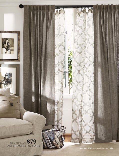 Design Fixation A Modern Take On Curtains For The Living Room Curtains For The Living Room