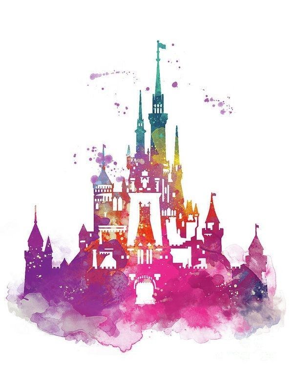 Epingle Par Estela Macedo Sur Wallpapers Mickey Mouse Dessin Chateau Disney Chateau De Disney