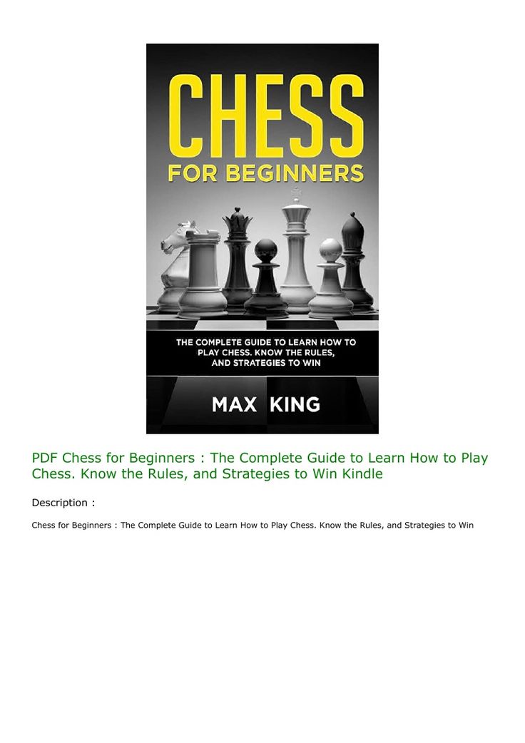 14 Pdf chess rules 2021