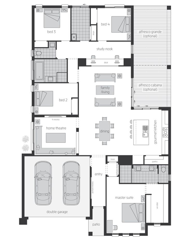 Floor Plan Belvedere My house plans, Floor plans