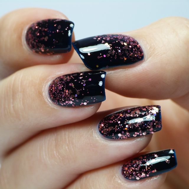 Best 25+ Dark Nails Ideas On Pinterest Winter Nail Colors, Dark ... Survivor Dark-purple-pink-gradient-gllitter-black-cute-and-n-easy-nails- designs-ideas -manicure-how-to-do-at-home-do-it-yourself-diy-pretty-simple-win. - Best 25+ Dark Nails Ideas On Pinterest Winter Nail Colors, Dark
