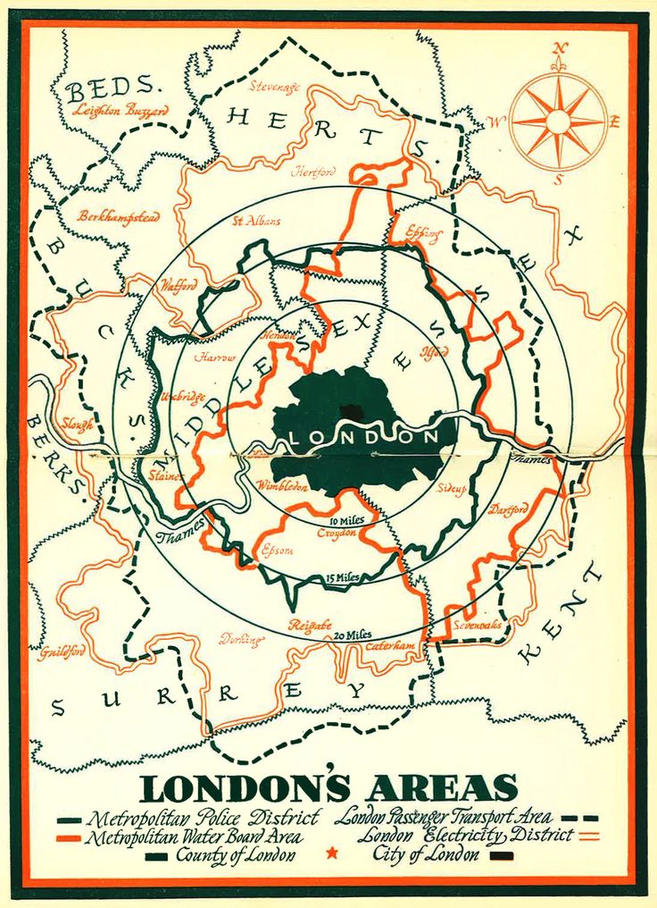 londons areas