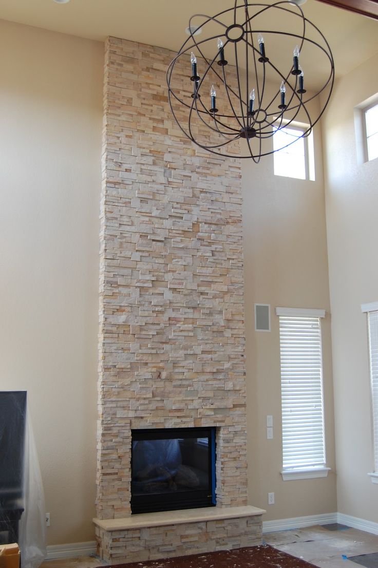 18 Best Stacked Stone Fireplaces Images On Pinterest Fireplace Painted Stacked Stone Fireplace Stack