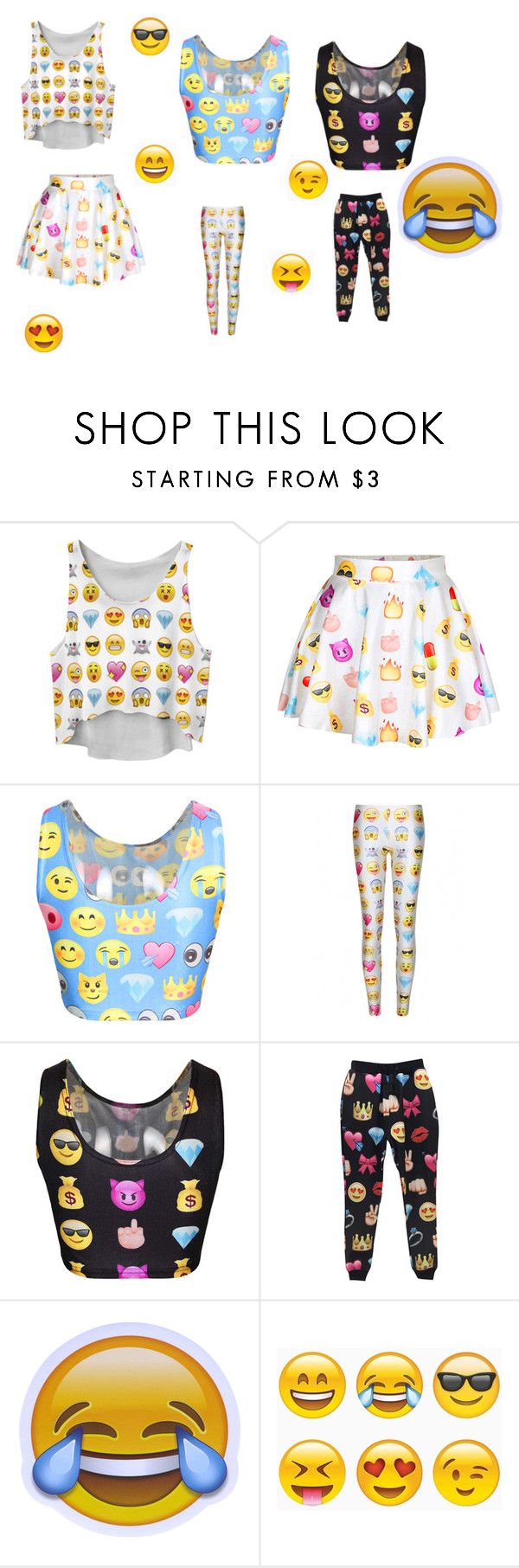 "Emoji" by explorer14484921021 on Polyvore featuring