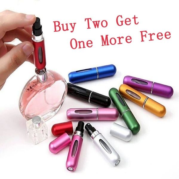 5ML Fashion Aluminum Star Shape 5ml Refillable Perfume Atomizer Bottle