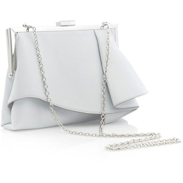 Coast Rae Ruffle Clutch Bag Silver 345 Hrk Liked On Polyvore Coast Rae Ruffle Clutch Bag Silver 345 Hrk Liked On Polyvore Featuring Bags Handbags Clutches Evening Purse Man B