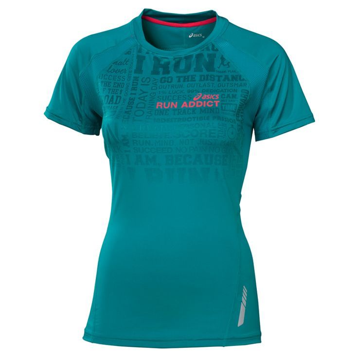 Asics Shirt Kurzarm Graphic Steal Ladies Daumen 1