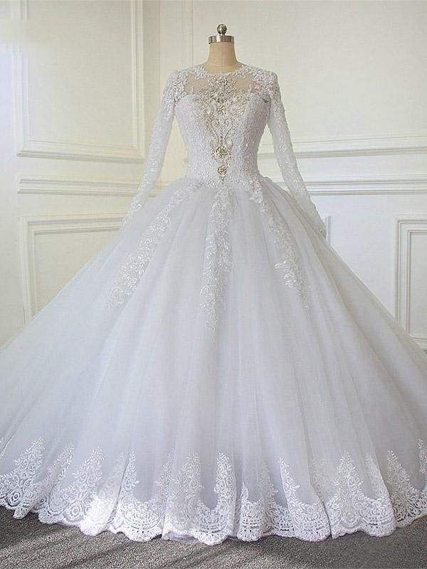 princess type gown