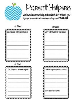 volunteer sign up form template