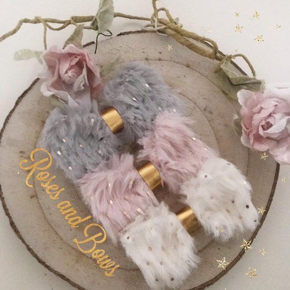 100 BLESSING Girl 4.5/" Angel Hair Bow Clip 4.5/" Rainbow Easter Christmas Custom
