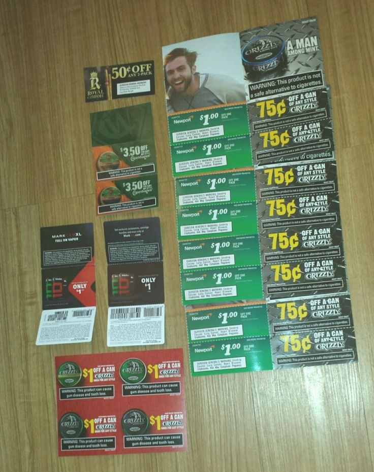 Grizzly tobacco coupons