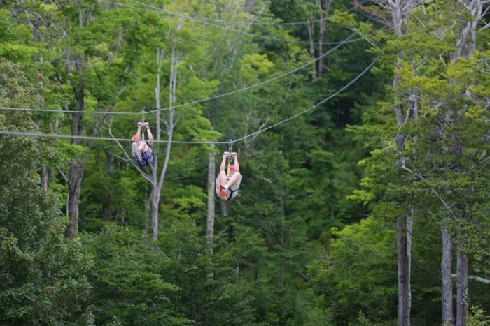 The Epic Zipline In New York That Will Take You On The Adventure Of A Lifetime Ziplining Zipline Adventure Hunter Mountain
