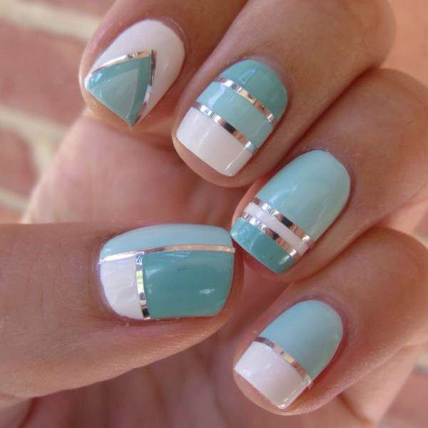 Nail Art Design Baby Blue Hession Hairdressing nail art design baby blue - Nail Art Design Baby Blue Hession Hairdressing