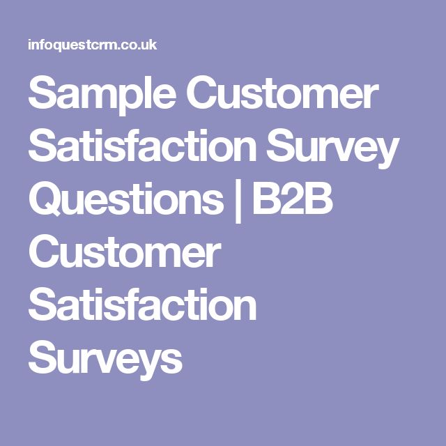 Sample Customer Satisfaction Survey Questions B2B Customer - sample customer satisfaction survey Sample Customer Satisfaction Survey Questions B2B Customer - sample customer satisfaction survey