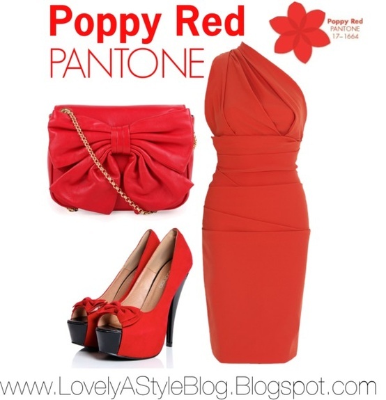 poppy red well the outfits are in we love the new colors pantone has released for spring so we put together a few monochromatic looks surrounding the