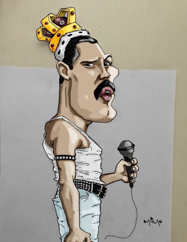 Atilla Ofluoğlu adlı kullanıcının Caricature panosundaki Pin | Freddie