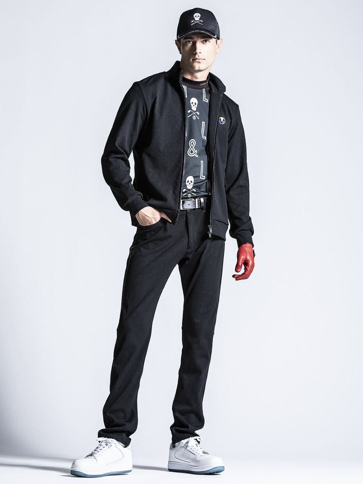 ○っているショップをご○ MARK & LONA スウェットジャケット ブラック ...