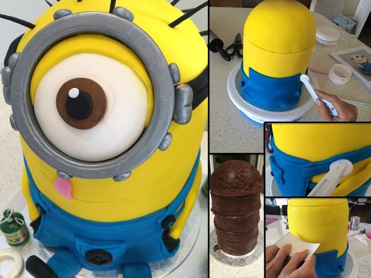 How To Make A D Minion Cake Step By Step How To Make A D Minion Cake Step By Step