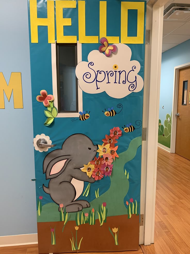 Spring Classroom Door Decor In 2023 Spring Classroom Door Door E21e47d2cdb2fbd20ef097dc486499f7