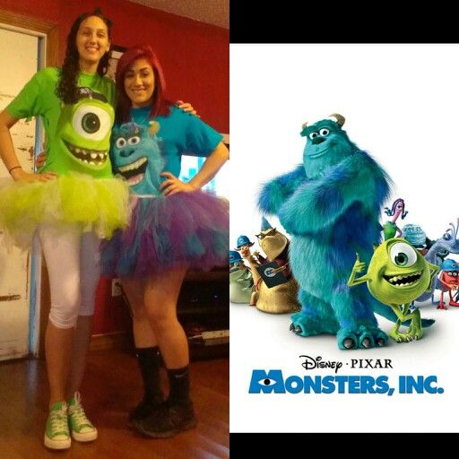 mike sulley monsters inc bff costumes matching tutu saveenlarge trap queen halloween costume best friend pinterest