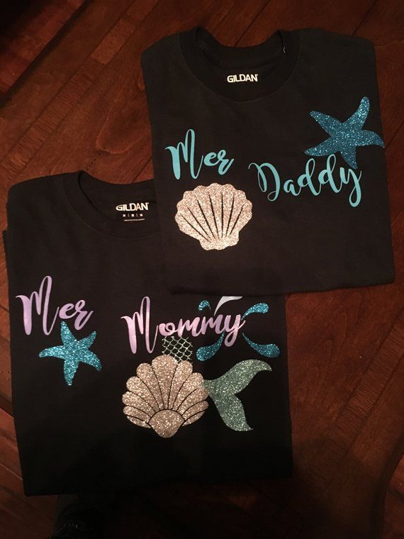 Mermaid Shirts Sweatshirt Sequin Patch Mermaid Tail Mermaid Party Pastel Mermom Mermama Costume Birthday Womens Top