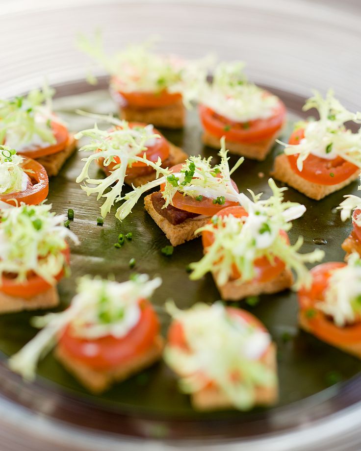 Nice Dinner Party Hors D Oeuvre Ideas Part - 12: ... Applewood Smoked Bacon, Grape Tomato Boston Lettuce With Mayo, Hors Du0027 Oeuvres, Bite Sized, One Bite Dish, Cocktail Party, Dinner Party, Barbeque Ideas