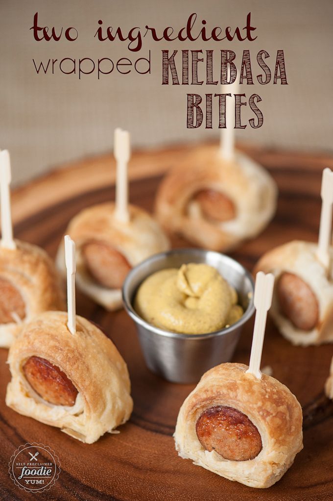 Taking Just Minutes To Prepare Two Ingredient Wrapped Kielbasa Bites taking-just-minutes-to-prepare-two-ingredient-wrapped-kielbasa-bites