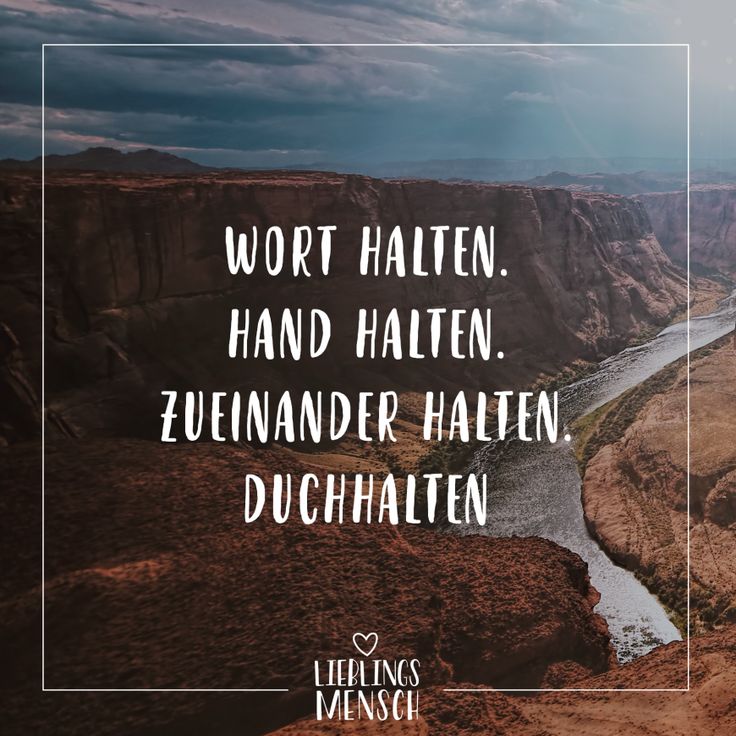 Visual Statements®️ Wort halten. Hand halten. Zueinander halten. Durchhalten ... Visual Statements®️ Wort halten. Hand halten. Zueinander halten. Durchhalten ...