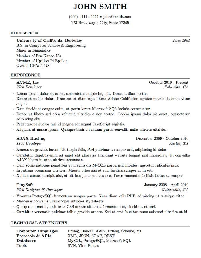 latex resume examples resume samples pinterest sample resume