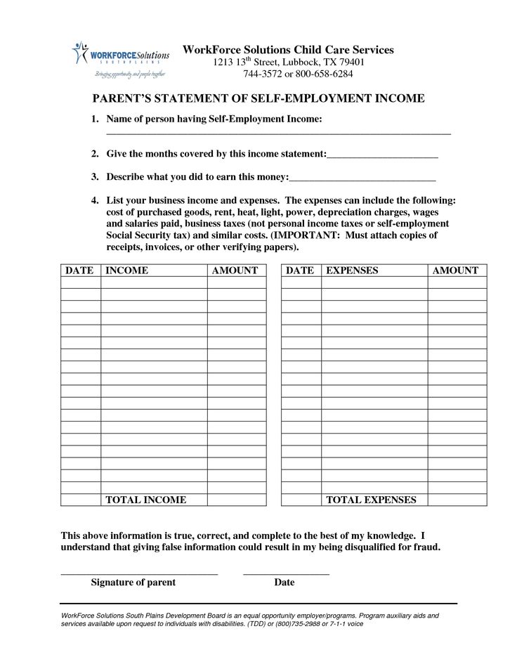 Self-Employment Profit and Loss Statement Online Marketing Tips - personal profit and loss statement form Self-Employment Profit and Loss Statement Online Marketing Tips - personal profit and loss statement form