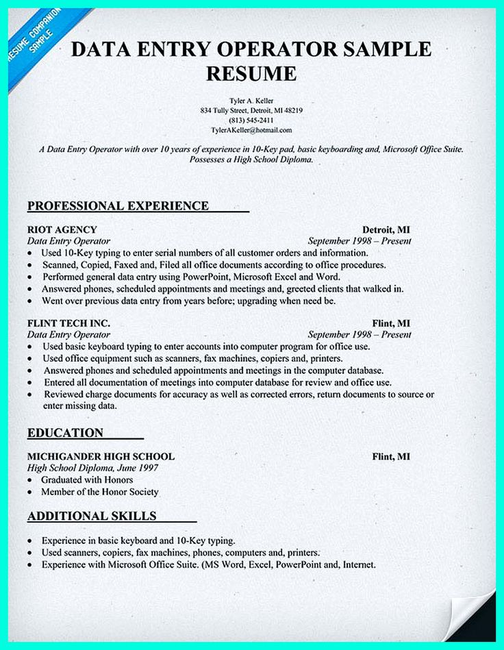 your data entry resume is the essential marketing key to get the job you seek the resume including for the data entry specialist resume must be well - Sample Resume Format For Computer Operator your data entry resume is the essential marketing key to get the job you seek the resume including for the data entry specialist resume must be well - Sample Resume Format For Computer Operator