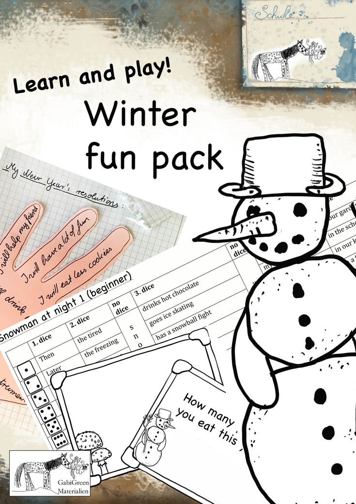 Winter fun pack Unterrichtsmaterial in den Fächern