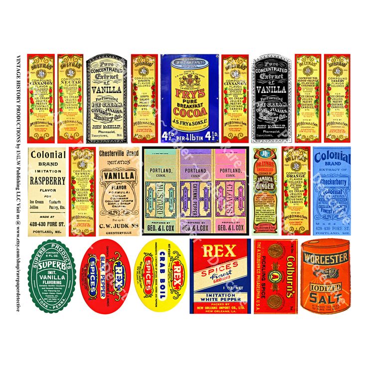 kitchen spice labels rustic country kitchen decal sticker