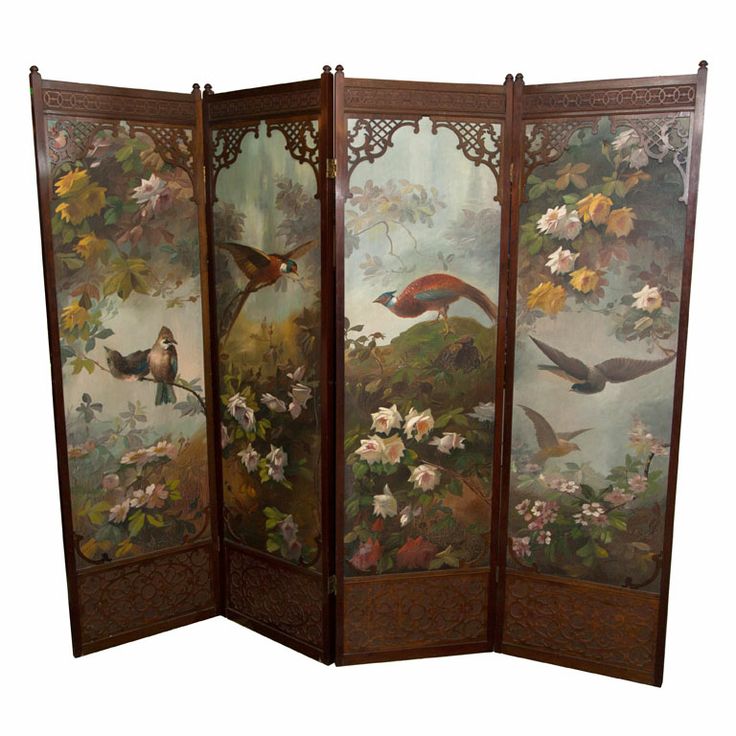 Decorative Photo Room Dividers With Books Painted On Decorative Photo Room Dividers With Books Painted On