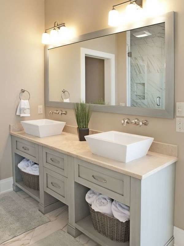 double vanity mirror rectangle double vanities buyers pay more for homes with these 12 features lake house ideas double vanity mirror rectangle double vanities buyers pay more for homes with these 12 features lake house ideas