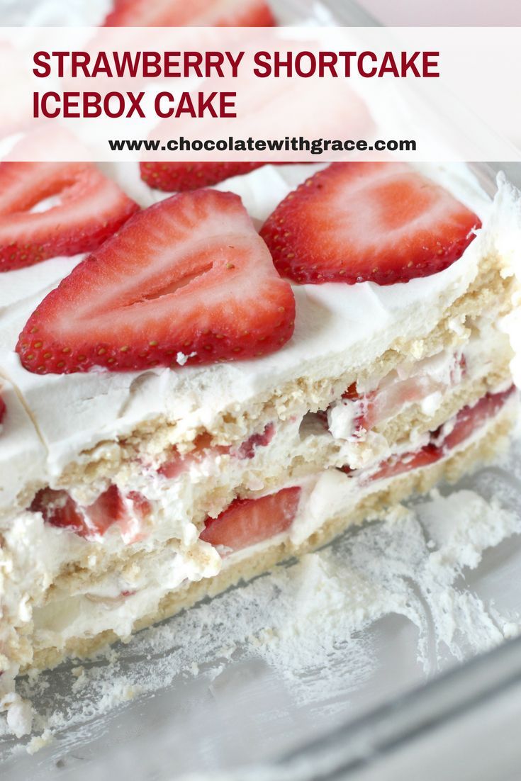 strawberry shortcake icebox cake an easy way to make strawberry shortcake easier it s a perfect st strawberry dessert recipes icebox cake fall baking recipes strawberry cream cheese icebox cake on strawberry shortcake icebox cake an easy way to make strawberry shortcake easier it s a perfect st strawberry dessert recipes icebox cake fall baking recipes pinterest
